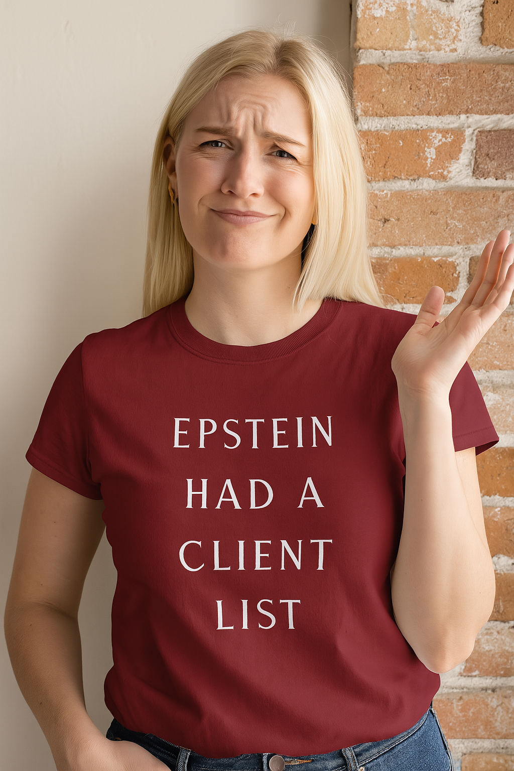 Epstein Had A Client List Tee