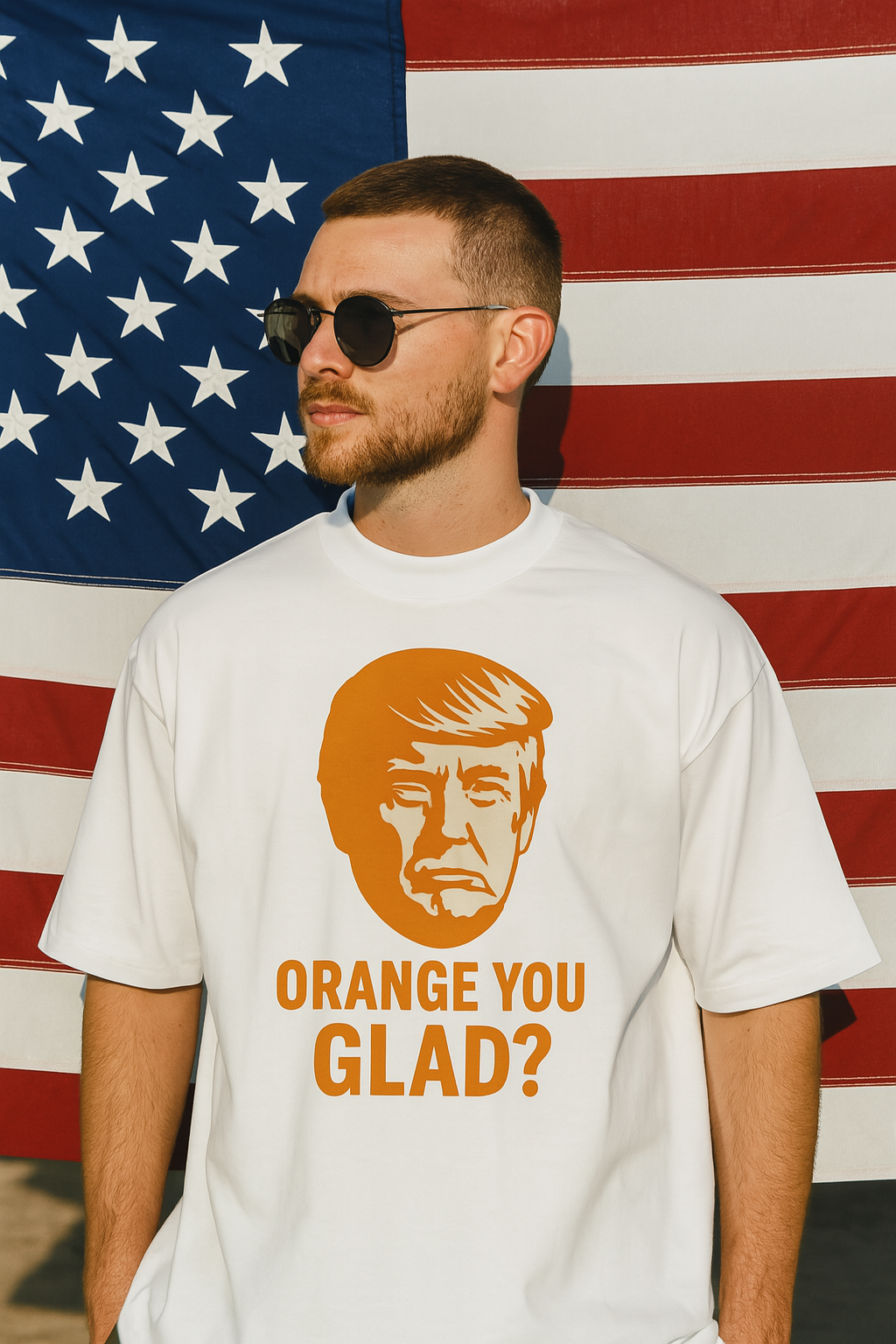 "Orange You Glad?" Trump Tee